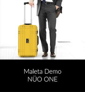 NÜO ONE Demo suitcase